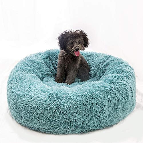 Lit pour chien contre anxiété panier lavable doux M - 5
