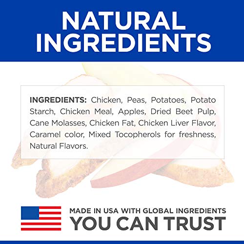 Hill's Grain Free Dog Treats, Crunchy Naturals With Chicken & Apples, Healthy Dog Snacks, 8 Oz. Bag #TOP2