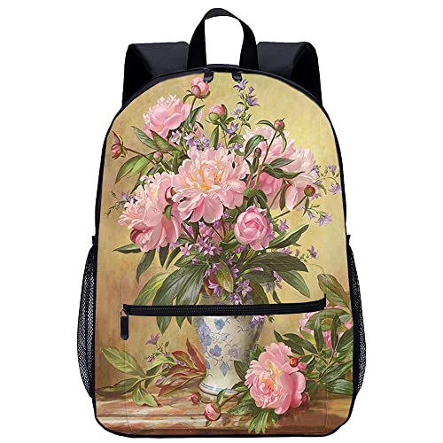 Sac à dos imprimé 3D ergonomique et spacieux 45x30x15cm