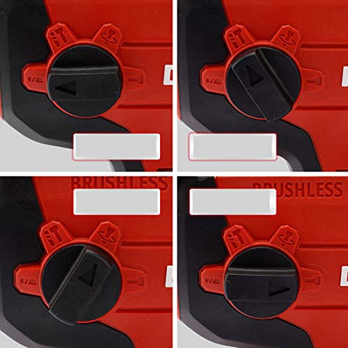 KUANDARDZ LED-Arbeitslicht Akkuschrauber Akku-Bohrschrauber Akku-Schlagbohrschrauber Rutschfestes Design kompaktes… – Bild 5