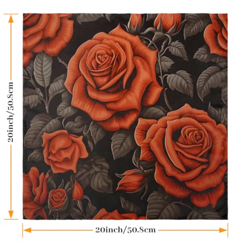 Servilletas de Tela Set 6 50.5x50.5 cm Multicolor miniatura 2