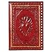 Eccolo Made in Italy 6 x 8 Inches Refillable Romance Journal, Red Heart