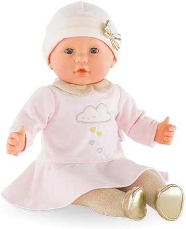Amazon Com Corolle Mon Bebe Classique Sparkling Clouds Baby Doll Toys Games