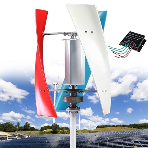 Éolienne verticale silencieuse MPPT pour l'alimentation électrique de votre maison de campagne