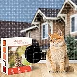 【Einfach zu Installieren】:Katzennetz balkon ist einfach zu installieren. Befestigungsseil,Kabelbinder und Haken einschließlich Dübel sind im Lieferumfang enthalten. Keine Sorge, dass das Katzenbalkonnetz durch Wind herunterfällt oder Ihre Katzen es festhalten. Bitte beachten Sie, dass Schrauben zur Befestigung in die Decke gebohrt werden müssen.