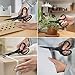 Leitz Schere Titan Anti-Haft, Hochwertige Haushaltsschere mit ergonomischem Griff, Klingen aus rostfreiem Stahl, Für zu Hause, Büro und Schule, Länge 20,5 cm, Schwarz, 54206095