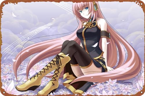 Vocaloid Luka Megurine �|�X�^�[ ���B���e�[�W �u���L�Ŕ� ���j�[�N�ȃ��^���Ǒ��� ����A�o�[�A�_�C�i�[�A�p�u�A8 x 12�C���`�A�y�����L�b�`�������A�ʔ����o�[�ŔA�r���e�[�W�L�b�`���T�C��
