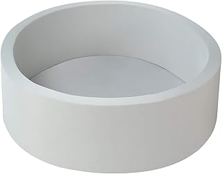 ENMOGO Foam Ball Pit for Toddlers Kids Soft Ball Pool Ideal Gift Play Toy for Children Kiddie Pools - Light Gray