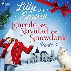 Diseño de la portada del título Enredo de Navidad en Snowdonia 1