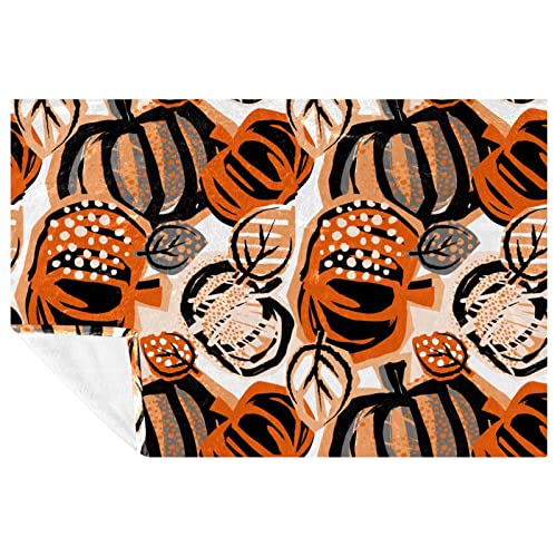 Couverture motif citrouille de Thanksgiving, le cadeau idéal - 2