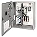 Mersen ES Fusible Shunt Trip Disconnect Switch, 100 Ampere, 208VAC, 120VAC Coil, Keyswitch, Red Pilot Light, 200A Isolated Neutral Lug, 2 Form C Auxiliary Contacts, NEMA 12 Enclosure