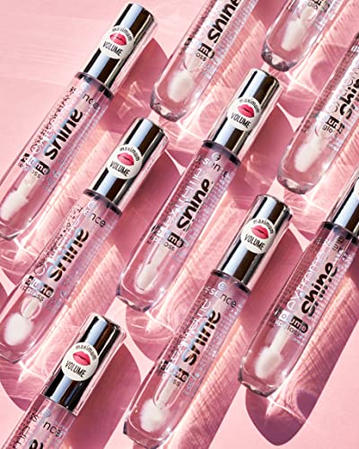 Essence | 3-Pack Extreme Shine Volume Lipgloss Crystal Clear | High-Shine, Volumizing & Nourishing Vegan & Cruelty Free Formula | Free From Gluten, Silicone, Parabens, Preservatives, Oil #TOP7