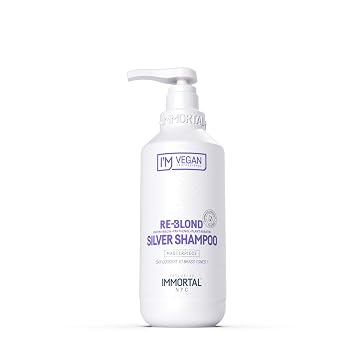 Immortal NYC Re-BLOND Silver Shampoo - Neutralizes Brass Tones 500ml