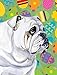 PatioPlus 11 x 15 in. Bulldog English Easter Eggtravaganza Garden Size Flag