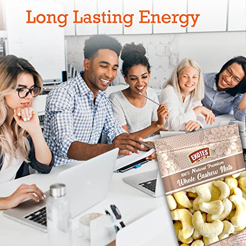Image of Ancy Kaju (Cashew) 1000 Grams (250 Grams X 4) for All Ages | High in Protein and Boosts Energy and Build Immunity | Healthy Nutritious Cashew Nut | Delicious Vegan & Crunchy Kaju Nut for Cooking and Raw Eating
