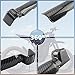 ABCERRSI Sur Ron Fork Guards,Dirt Bike Front Fork Protector Cover for Sur Ron S X X260 - Imitation Carbon Fiber