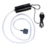 Leefasy USB Aquarium Air Pump Portable, Sturdy, Small Aquarium Bubbler Quiet Durability Accessories Compact Fish Pump
