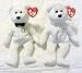 Ty Beanie Baby Mr and Mrs Bear Bride and Groom Wedding Teddy Set of 2