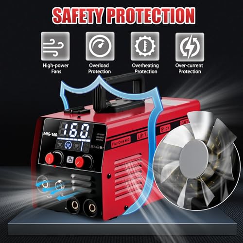 Image of 160Amp 3 IN 1 Welder, MIG /Lift TIG /Stick Welding Machine 110V