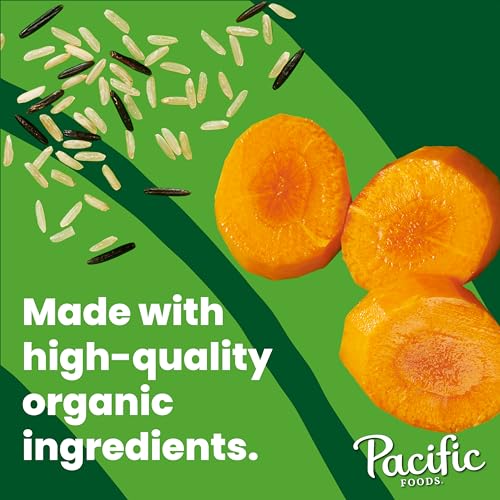 Pacific Foods Organic Chicken and Wild Rice Soup, 16.3 oz Can - Image 4