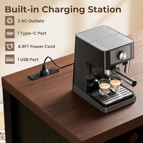 Smart Coffee Table with Refrigerator