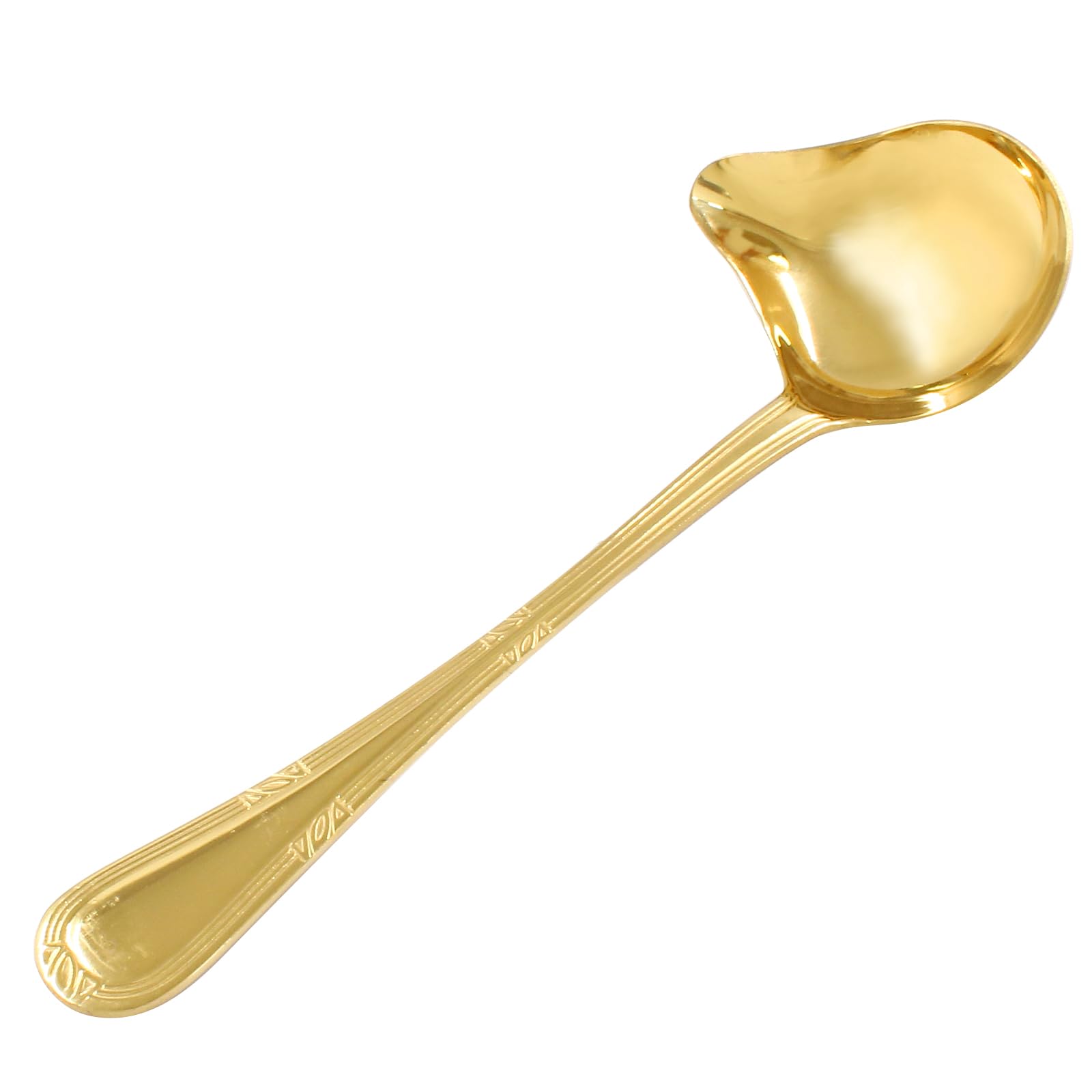 Gold Stainless Steel Sauce Ladles - 2 Pack -4 Gold Stainless Steel Sauce Ladles - 2 Pack -4
