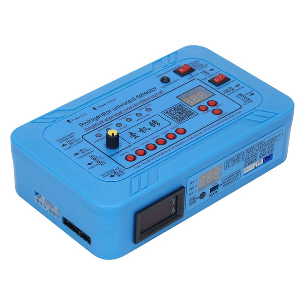 Detector de Compresor de Refrigerador con Inversor Universal 18 en 1 de 220 V, Compuerta de Ventilador, Placa Inversora, Comprobador de Fallas de Válvula Solenoide.