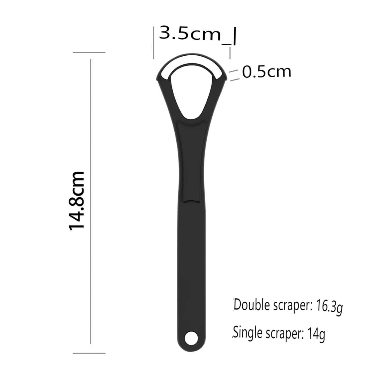2 Pcs/Pack Stainless Steel Tongue Scraper Plate For Removing Coating Cleaner Brush Tool