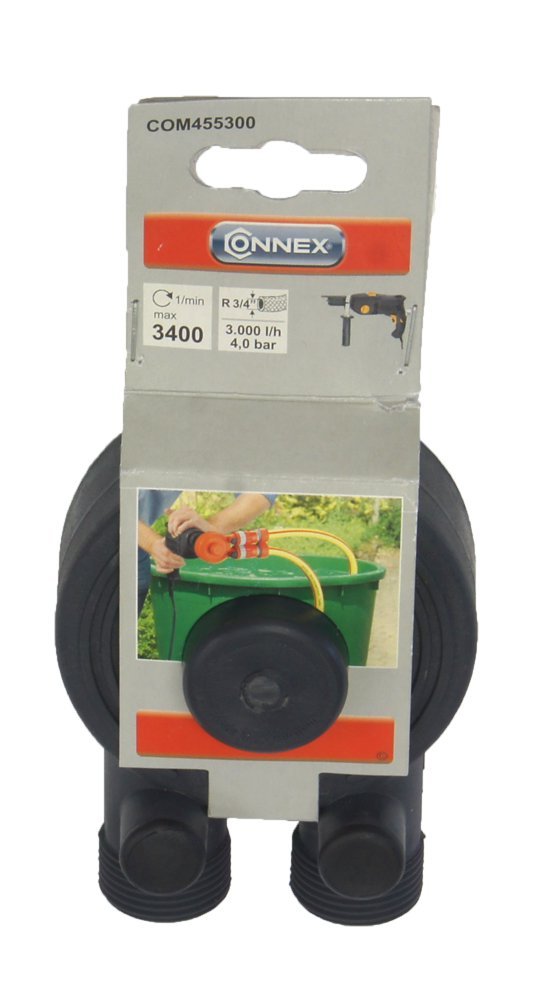 Pompe Compacta P57 Pompe pour perceuse 3000 l-h, auto-amorçante avec