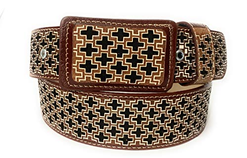 CINTO VAQUERO LASER, CINTO CHARRO, MENS WESTERN COWBOY LEATHER BELT2