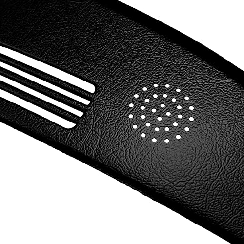 Dashskin American Made Two Piece Molded Dash Cover Cap Compatible With 2002-2005 Dodge 1500 (2003-2005 Ram 2500/3500) Ram In Black - Easy Cracked Dash Fix #TOP4
