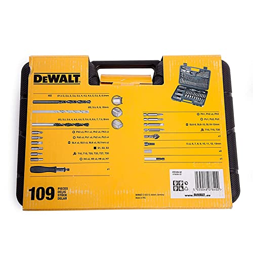 DEWALT Mixed Accessory Set (109 pc.), DT0109-QZ 6 DEWALT Mixed Accessory Set (109 pc.), DT0109-QZ - Image 6