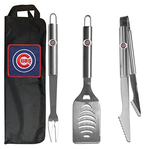 MLB Chicago Cubs 3 Piece BBQ Set