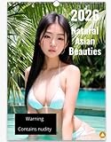 Calendario de bellezas asiáticas naturales, calendario para adultos