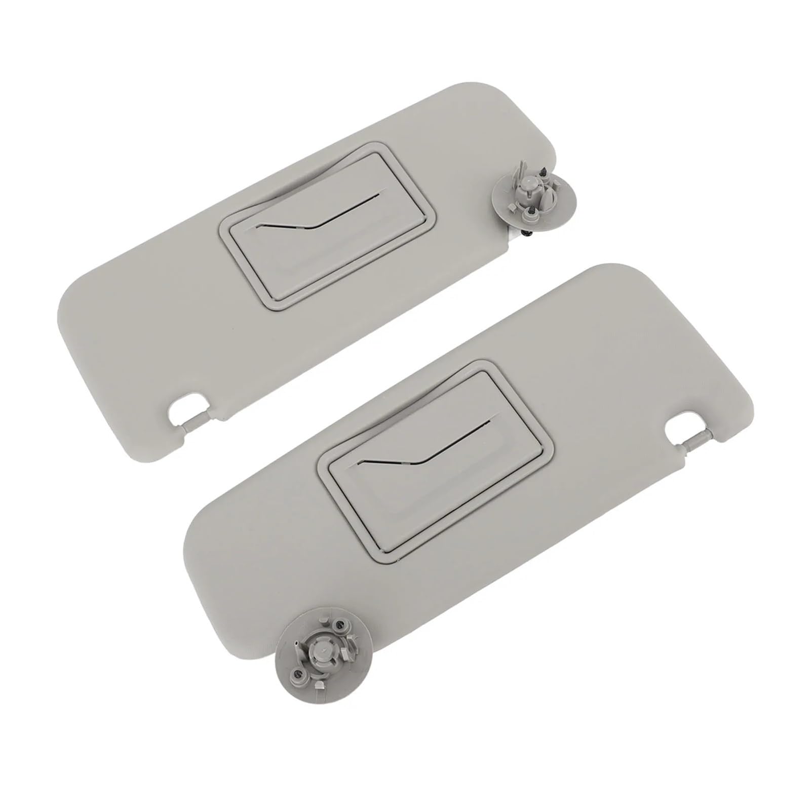 Visiere Parasole Per Chevy Sonic Aveo 2012-2020 | Grigie Con Specchio E Luce Per Il Trucco, Facili Da Installare