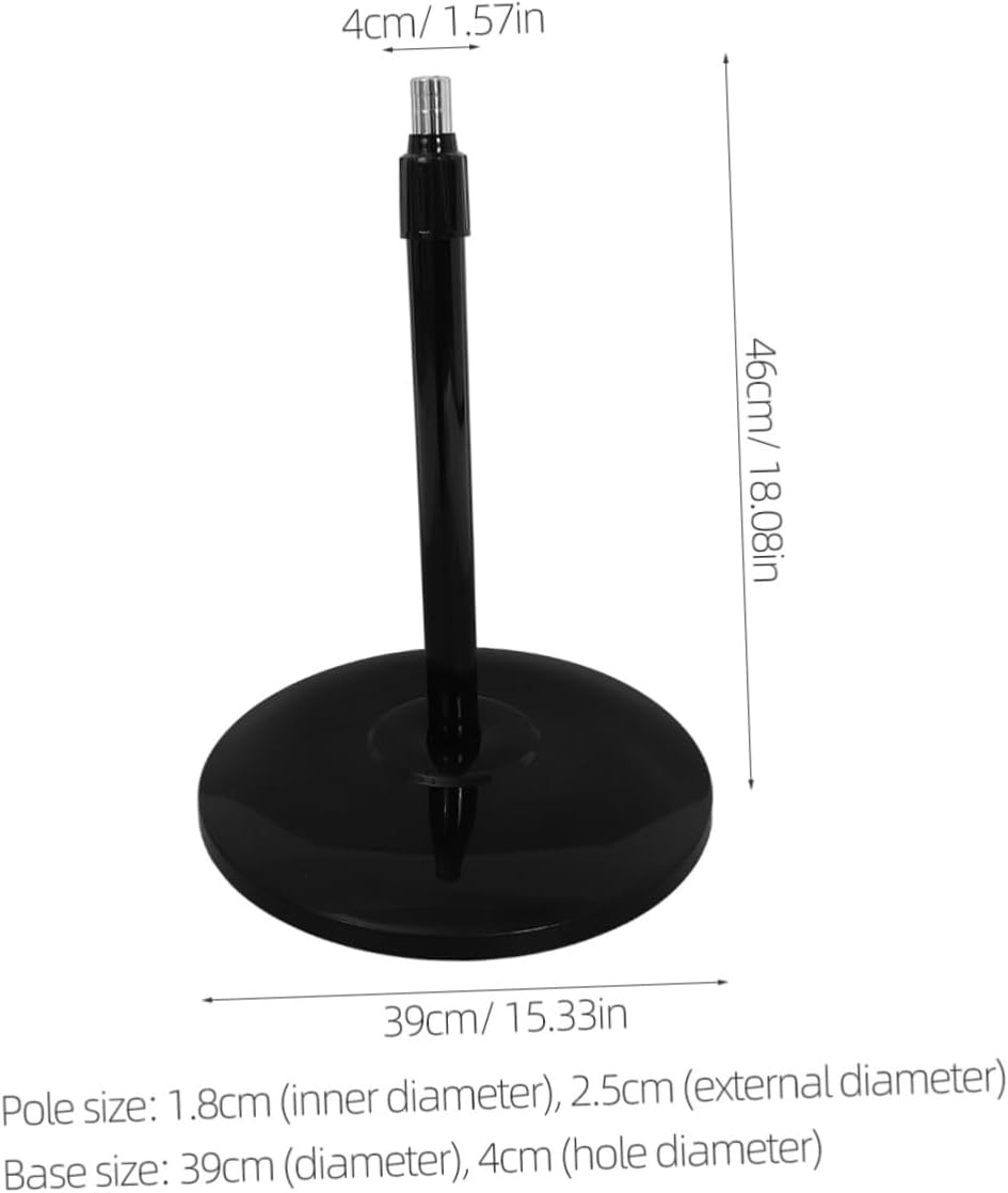 1Set Adjustable Electric Fan Support Rod and Base Sturdy Replacement Pedestal for Reliable Stability Compatible with Various Electric Fans Easy Installation