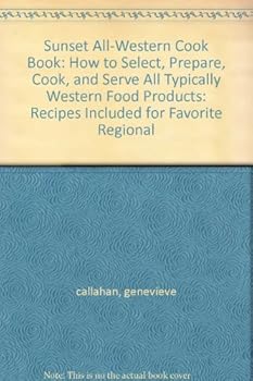 Paperback Sunset All-Western Cook Book