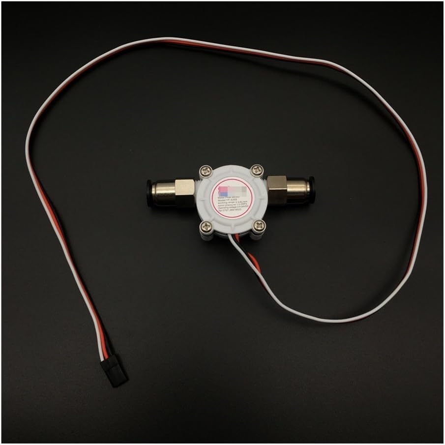 HePbak 1pcs 0.5-6L/min Flow Meter Liquid Measurement Flowmeter Sensor For JIYI K++ K3APro Flight Control For Plant Agriculture UAV Drone Drone Parts (Color : 8mm)