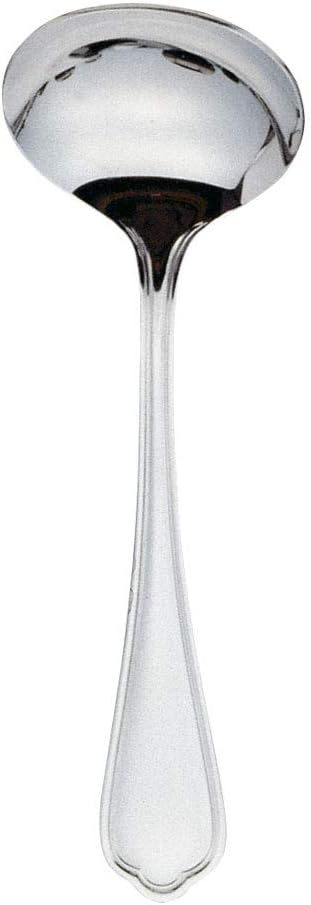 Endoshoji OPG01004 Pigalle Dessert Soup Spoon, Commercial Use, 18-8 Stainless Steel, Made in Japan