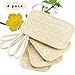 Produktbild Natur Geschirr Spül Schwämme,Luffa Schwamm Geschirr Spüler,Schwamm mit Kordel,Luffapflanzenfaser Küchenschwamm,Küchenreinigung Scheuerschwamm (4 Stücke)