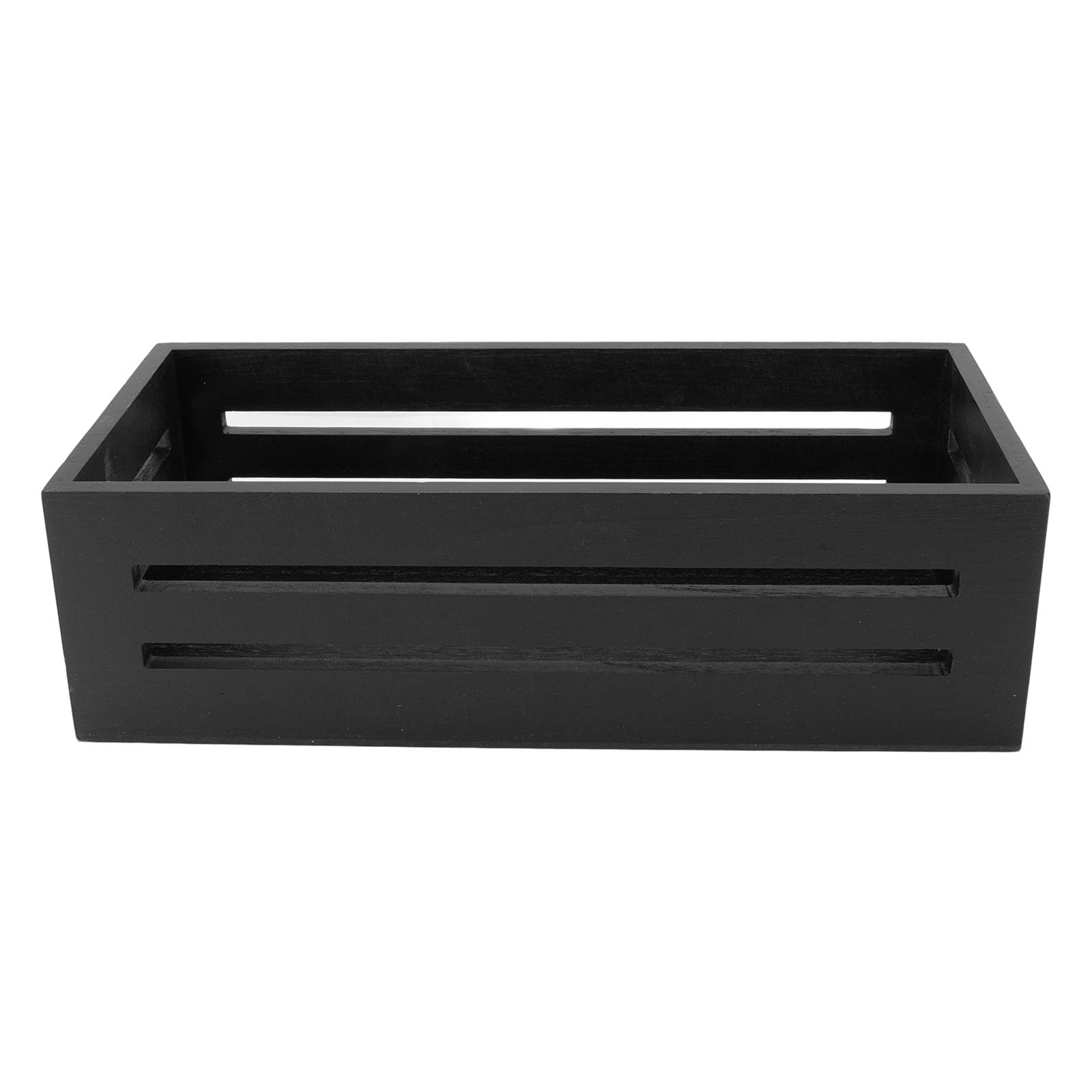 WOHPNLE Wooden Storage Basket 13 X 5.9 X 3.9in Multifunctional Space Saving Storage Crate Box for Bathroom Bedroom Toilet Paper