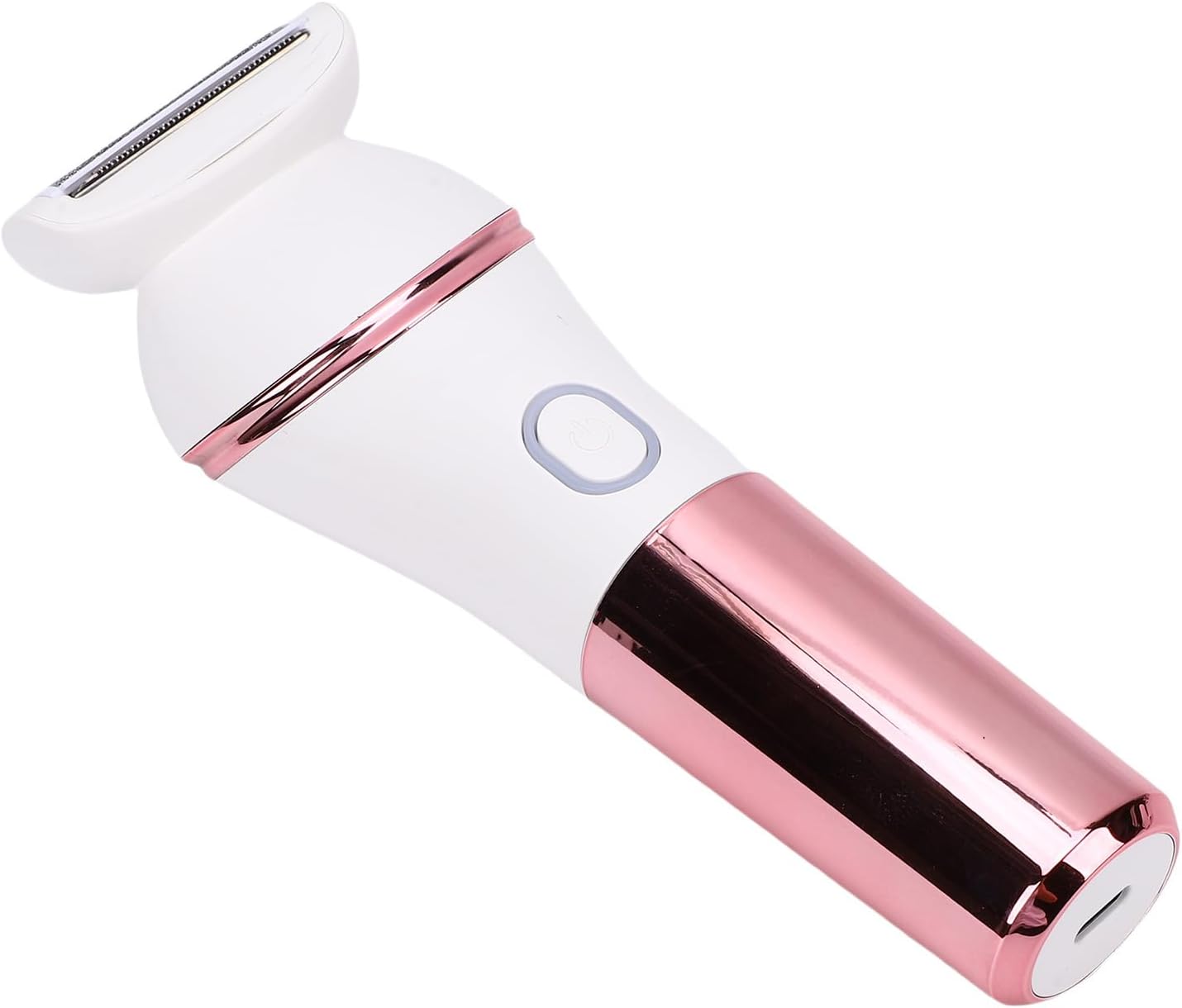 JTLB 4 in 1 Women Epilator Electric Bikini Hair Removal Nose Trimmer with Foot File Head Dry Wet Use for Women Men