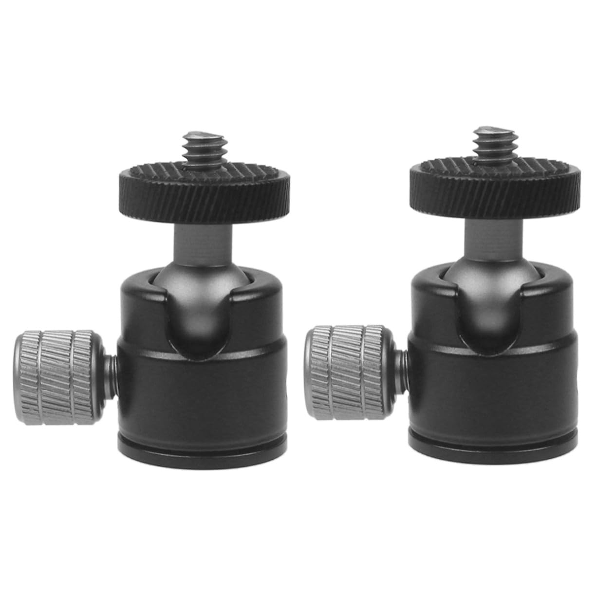 Mini soporte de bola de aluminio DIYEAH con tornillo para cámara y proyector estable de 2 piezas 8