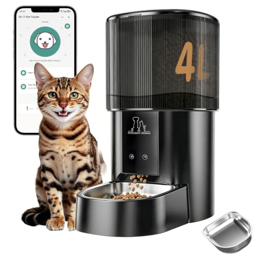 YOLIVON 2.4G WiFi Automatic Cat Feeder