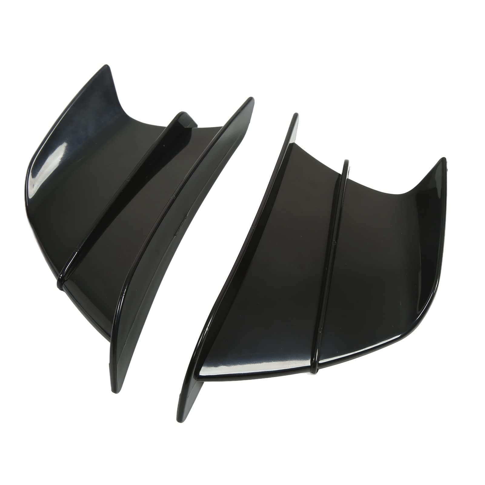Woniyal 2 Pcs Motorcycle Winglets Aerodynamic Spoilers for Yamaha NMAX 155 125 2015-2023 2024 2025, Side Fairing Wing Wind Deflector Dynamic Accessory Performance Parts,C