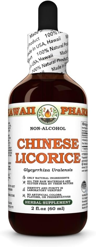 Chinese Licorice Root Alcohol-Free Extract, 2 fl oz