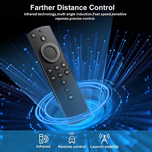 Image of TVs Remote Replacement Fit for All Fire-Stick Series, for TVs Cube (1st & 2nd Gen), 3rd Gen Smart TV with Voice Function, TVs Stick 4K / Stick Lite /Stick (2nd Gen),Not for Roku TV
