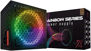 FONTE ATX 600W AUTOMATICA RGB BRX 80 PLUS
