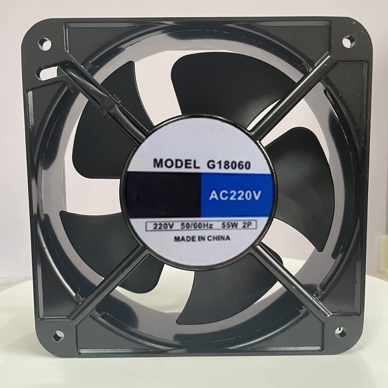 Ventilateur de refroidissement pour baie serveur et ventilation mécanique industrielle 220V 18060