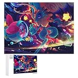 星のカービィ ジグソーパズル 300/500/1000ピース 木製アニメジグソーパズル 大人と子供たちへのプレゼント手作り パズル 子供用 初心者向け ギフト 早期教育 パズル 集中力トレーニング